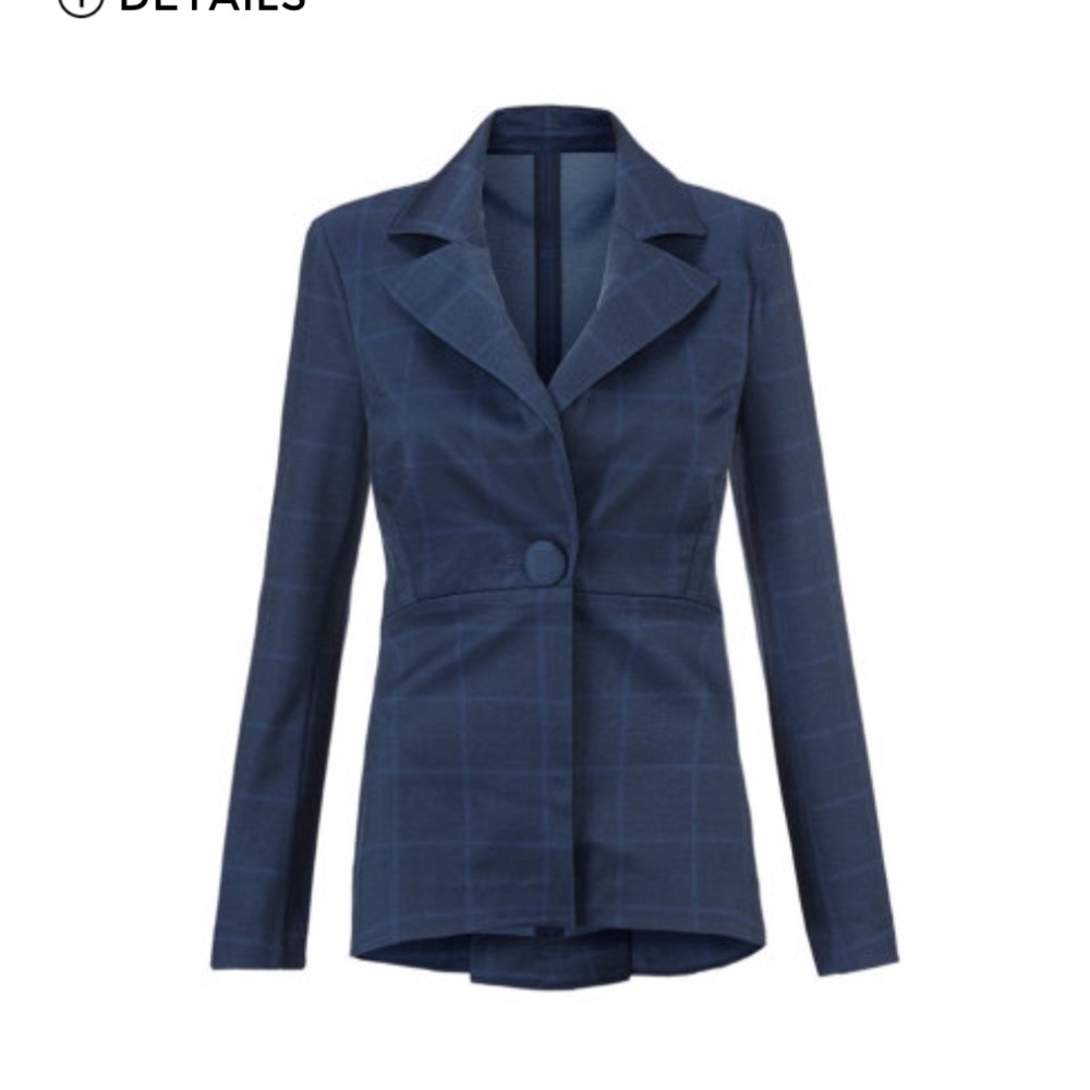 CAbi - Check Blazer (5475) NWT
